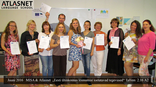 Eesti keele kursused Atlasnetis Eesti keele kursused 2016 Atlasnet